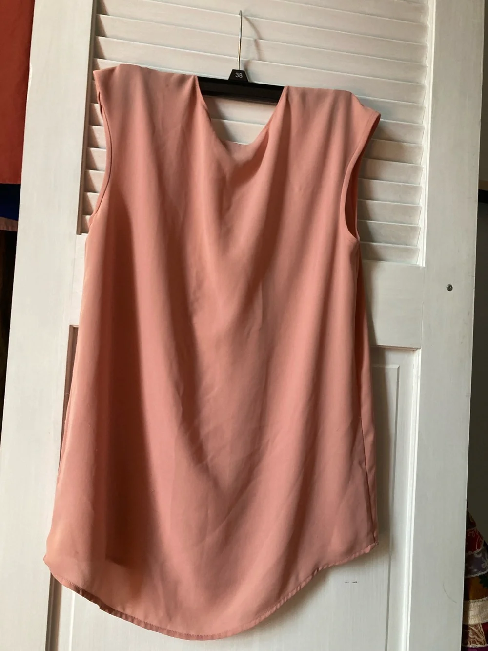 J. Crew Dusty Rose Sleeveless V-Neck Tunic